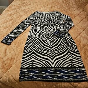 Zebra style Michael Kors dress